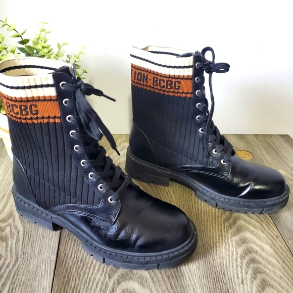 BCBG GENERATION size 7 Tassie sock  combat boot. - Picture 6 of 12